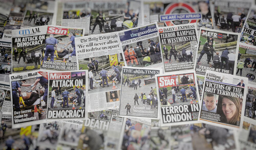 Newspapers Terror Attacks